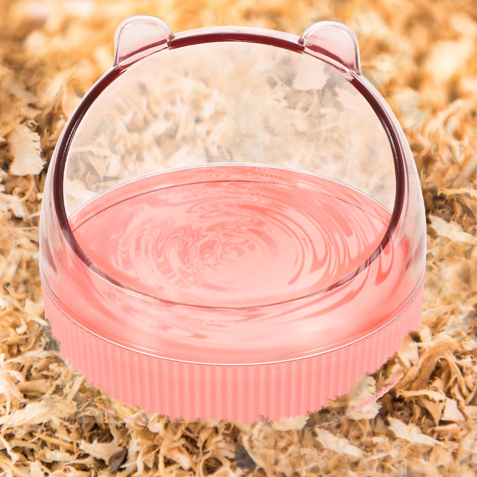 FRCOLOR 4pezzi Ciotola Da Appendere Per Criceti e Piccoli Animali Ciotola Per Cibo e Materiale Sicuro e Accessorio Indispensabile Per Criceti Cincillà e Porcellini Design Carino