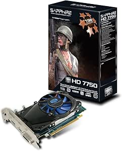 Sapphire HD7750 Scheda video (PCI-e, 1GB GDDR5, HDMI, DVI-I, DisplayPort attivo)