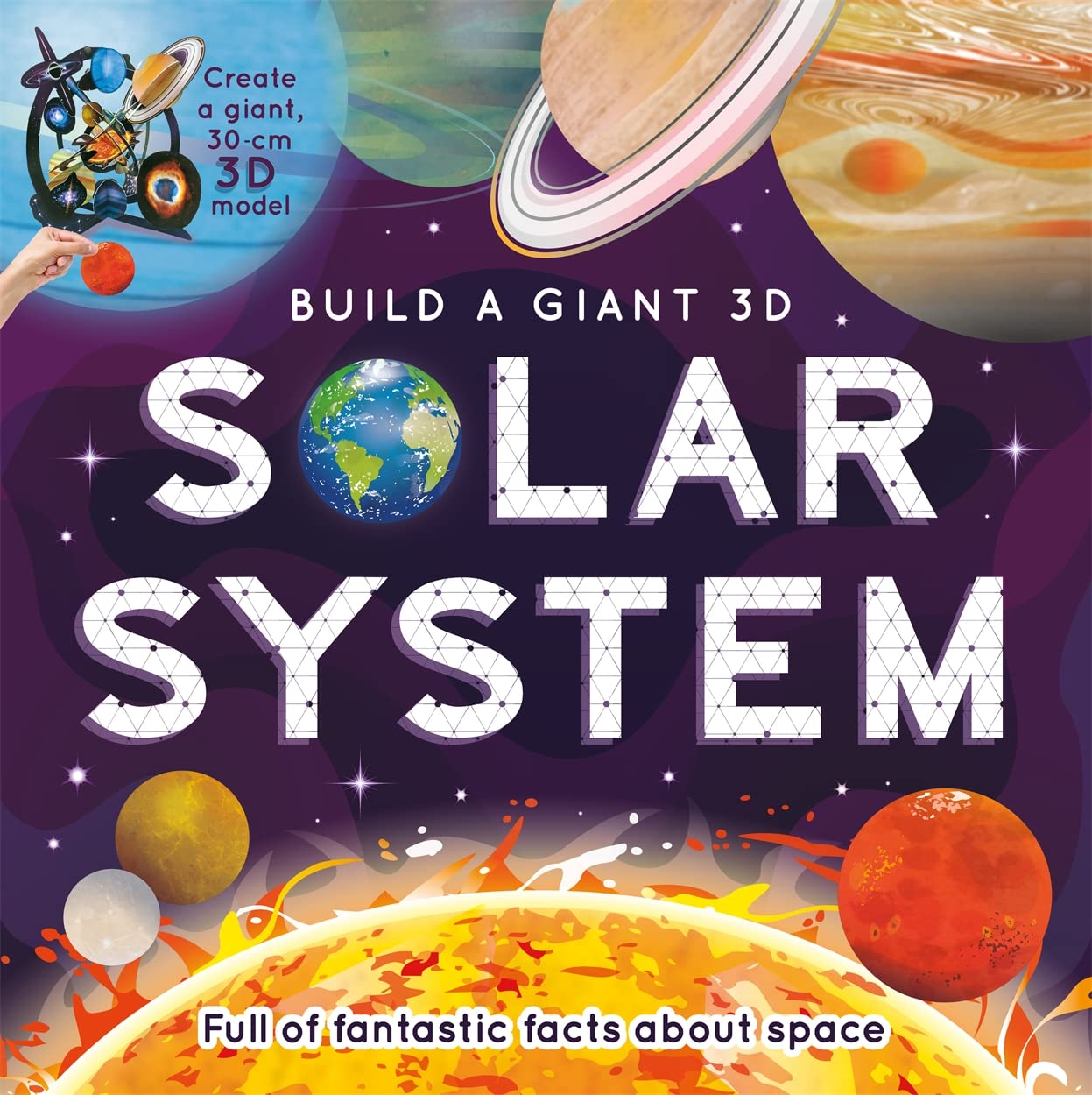 Build a Giant 3D: Solar System (Space Book and Model Set for Kids)