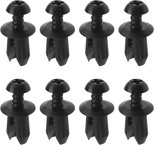 30 clips de revestimiento de parachoques de automóvil compatibles con mini 51168197908 y 51160141100 clips de sujeción de plástico para forro de