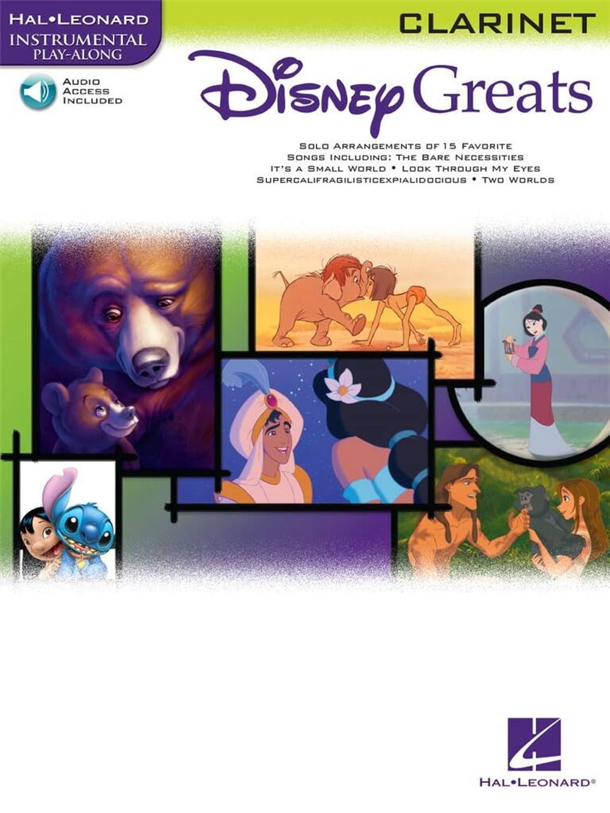 Disney Greats: Clarinet: Instrumental Play-Along - Clarinet (Hal Leonard Instrumental Play-Along)