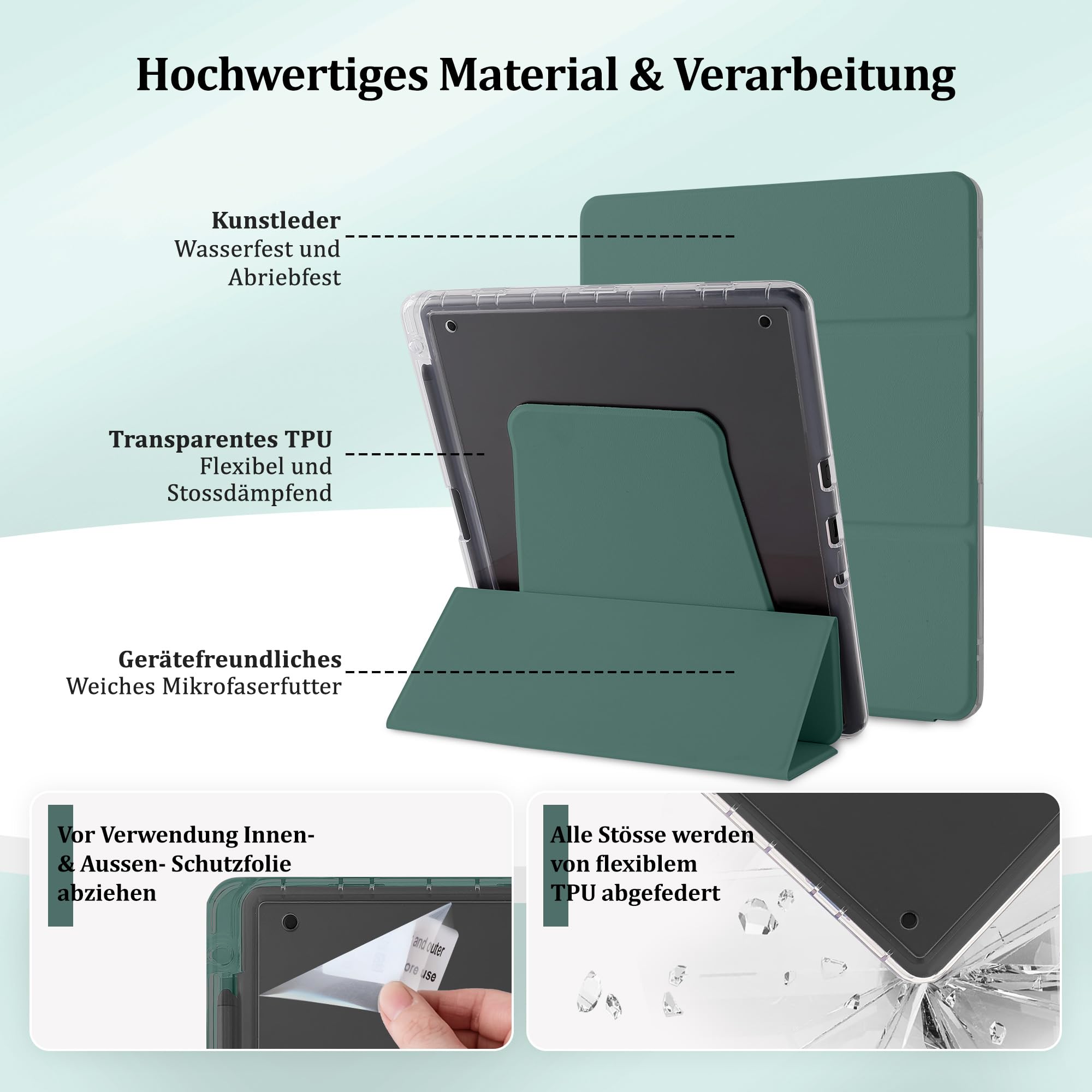 Magnetische 2-in-1 Dreifachhülle für 10,2" Kindle Scribe 2022/2024