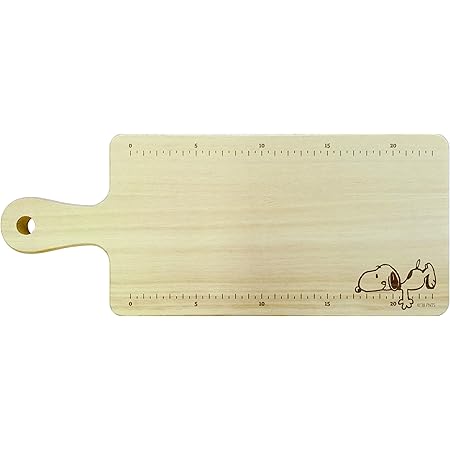 Amazon Co Jp スヌーピー カッティングボードロング 目盛付きスヌーピー ホーム キッチン