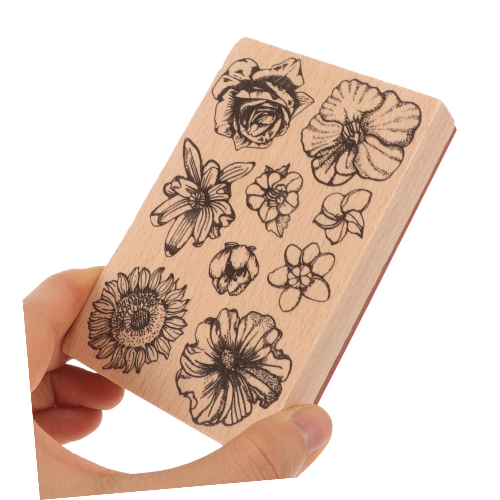 NUOBESTY 5pezzi Timbratura Timbri Decorativi Per Journal Scrapbooking e Crafting Multi- Per Decorazioni Artigianali e Biglietti Personalizzati