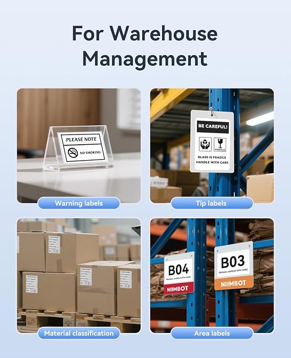 NIIMBOT 46'' Shipping Labels Only for NIIMBOT B4 Label Printer