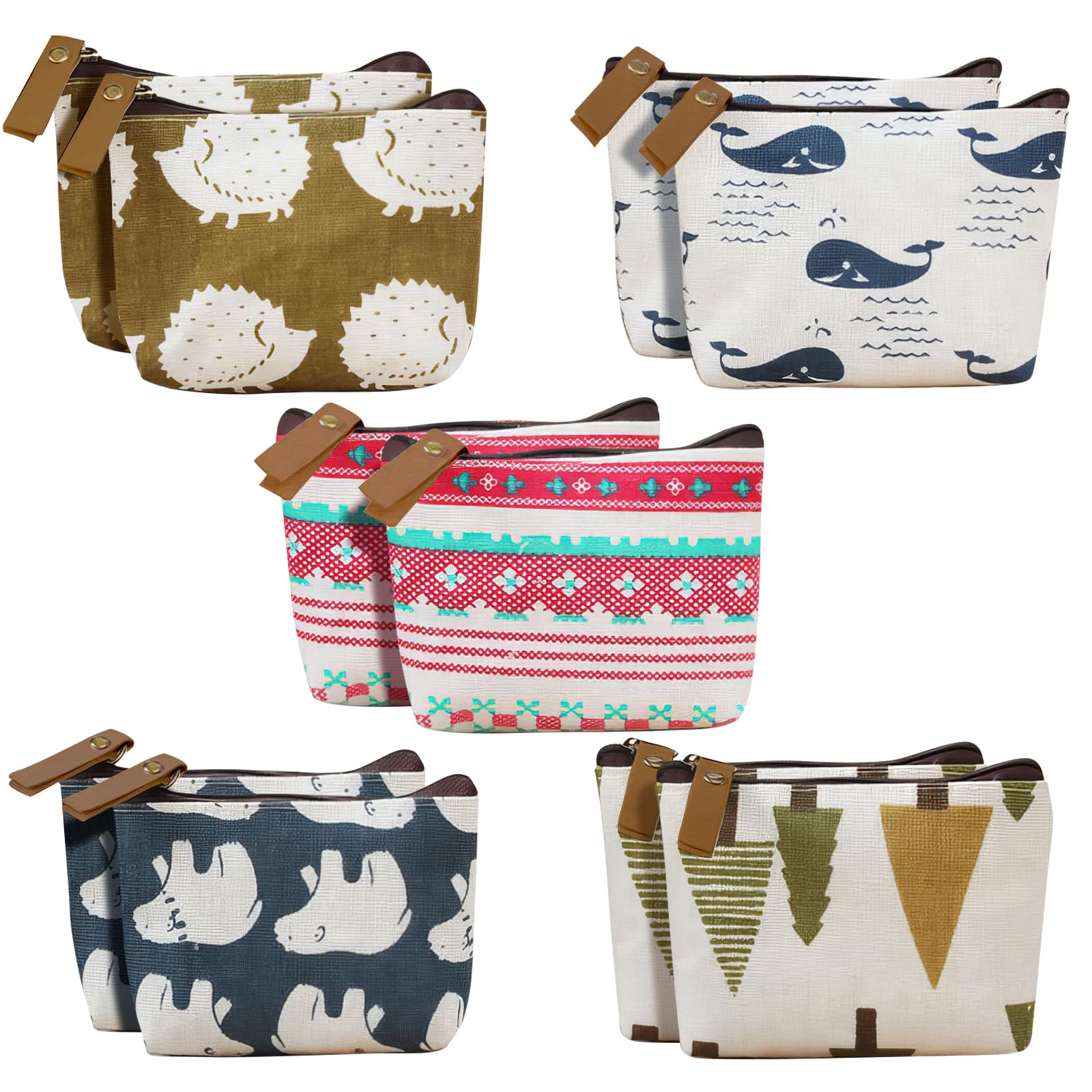 12 Stuks Mini-Portemonnee van Canvas, Kleine Portemonnee met Ritssluiting, Draagbare Mini Tasje Kleine Make-uptas Coin Purse Muntzakje voor Munten Kaarten Sleutels Creditcards 12 Stuks Mini-Portemonnee van Canvas, Kleine Portemonnee met Ritssluiting, Draagbare Mini Tasje Kleine Make-uptas Coin Purse Muntzakje voor Munten Kaarten Sleutels Creditcards