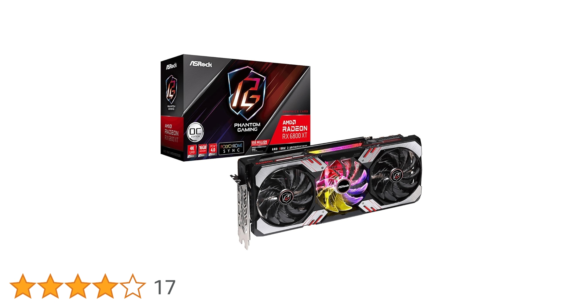 グラフィックボード・グラボ・ビデオカード ASRock Radeon RX6800 16GB PHANTOM GAMING Amazon.com: ASRock VCX RX6800 PGD 16GO RX 6800 Graphics