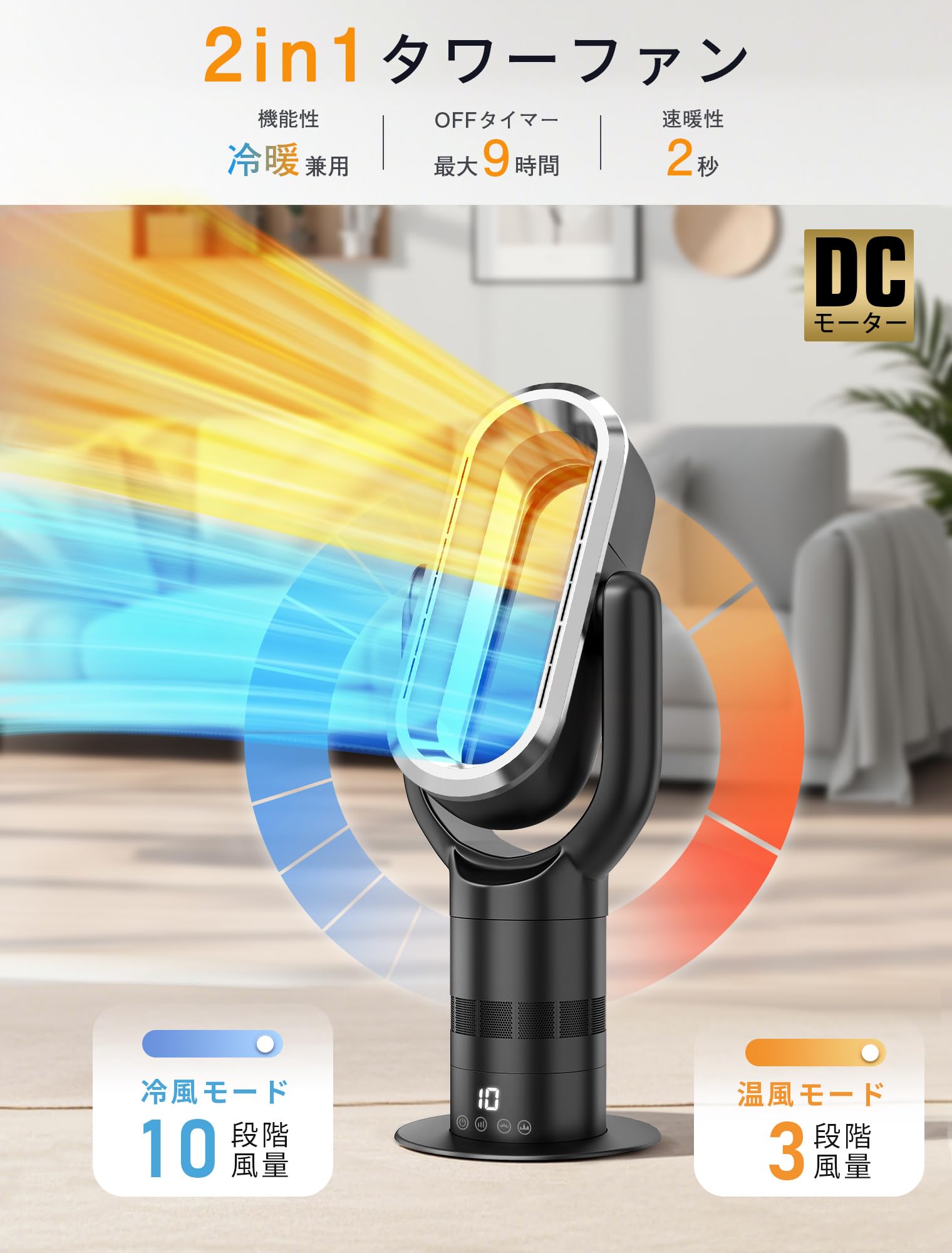 Amazon | セラミックヒーター LAOGOT 【2025新モデル・通年使え】 電気
