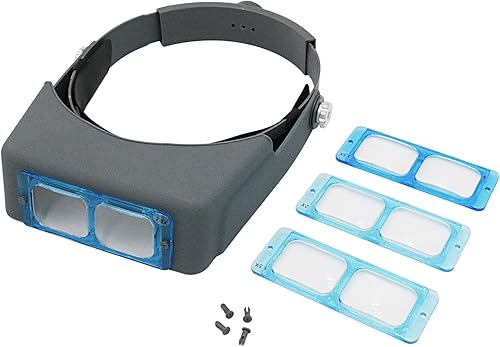 Miniatura 2 de Lupa de lectura phyhoo para cabeza con doble lente con 4 aumentos