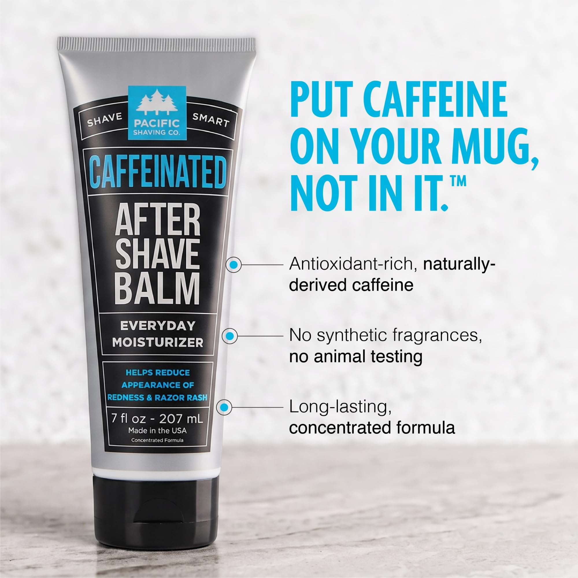 Caffeinated Aftershave - Reduce Redness & Energize Skin -2 Caffeinated Aftershave - Reduce Redness & Energize Skin -2