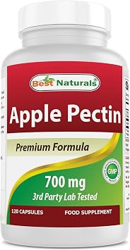 Best Naturals Apple Pectin 700 mg 120 Capsules