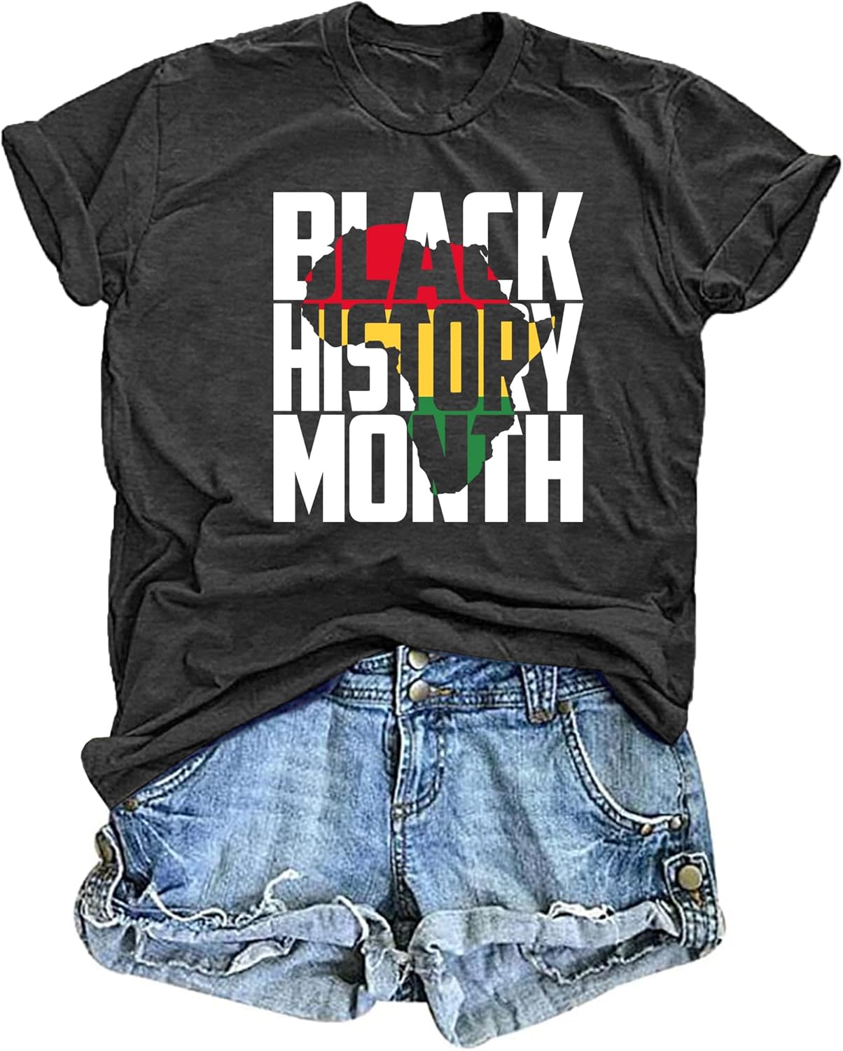 Black History Shirts Women Black History Month Graphic T Shirt Casual African American Short Sleeve Tee Tops