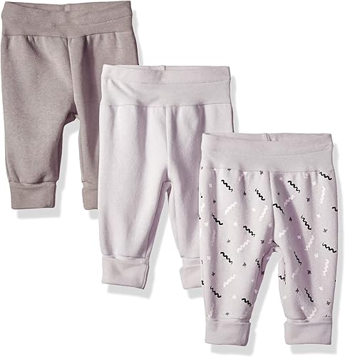 Hanes Pantalones de forro polar para niñas, paquete de 3, pantalones deportivos Flexy súper suaves en 4 direcciones, pantalones deportivos elásticos