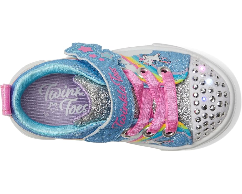 SKECHERS KIDS Twinkle Sparks - Jumpin' Clouds 314809N (Toddler) - Top View