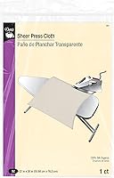 Vista 1 de Dritz 594 Paño de prensa transparente, 22 x 30 pulgadas