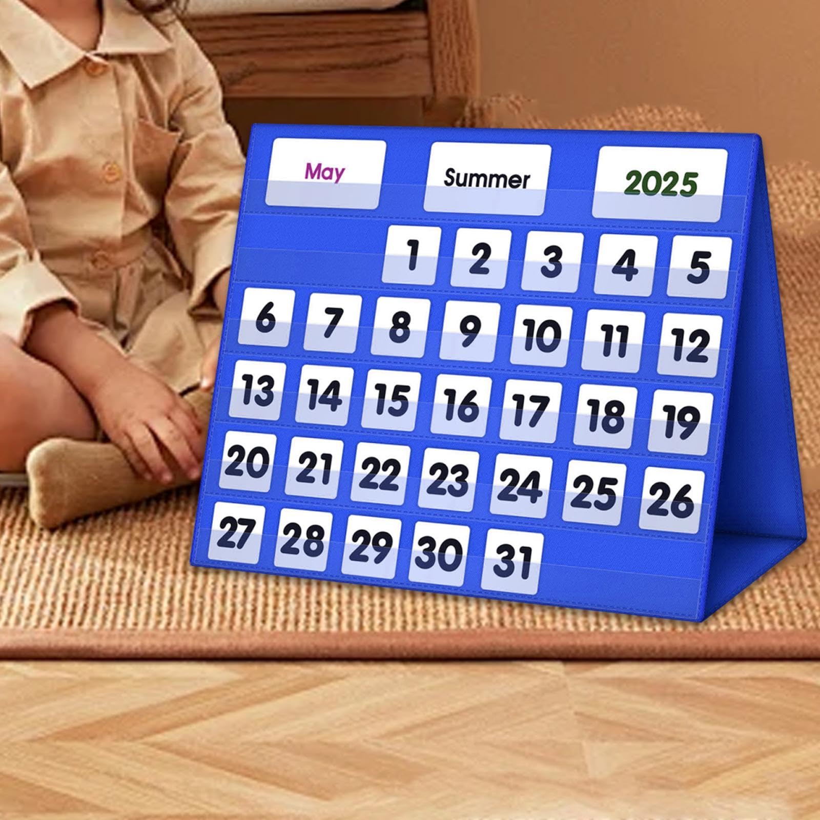 Soporte de Escritorio para Tarjetas, Tarjetero de Mesa de Doble Cara, Soporte Independiente para Tarjetas Didácticas, Organizador Plegable para Tarjet, Azul, Individual