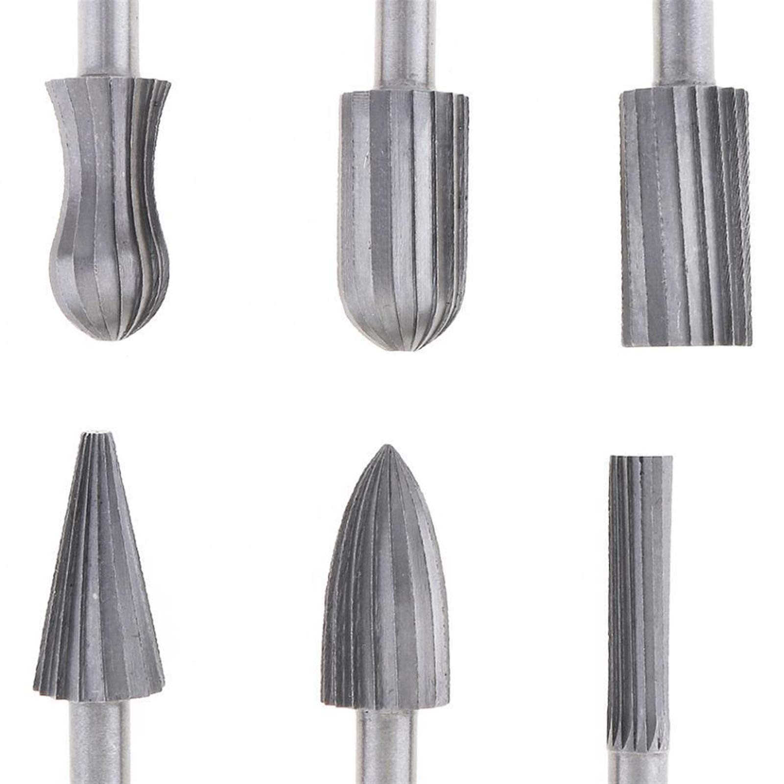 Pilniki metalowe do stali, narzędzia mechaniczne, zestaw pilników metalowych tarnikowych 6 sztuk/partia zestaw pilników obrotowych ze stali wolframowej z chwytem 6 mm przecinak do grawerowania metalu