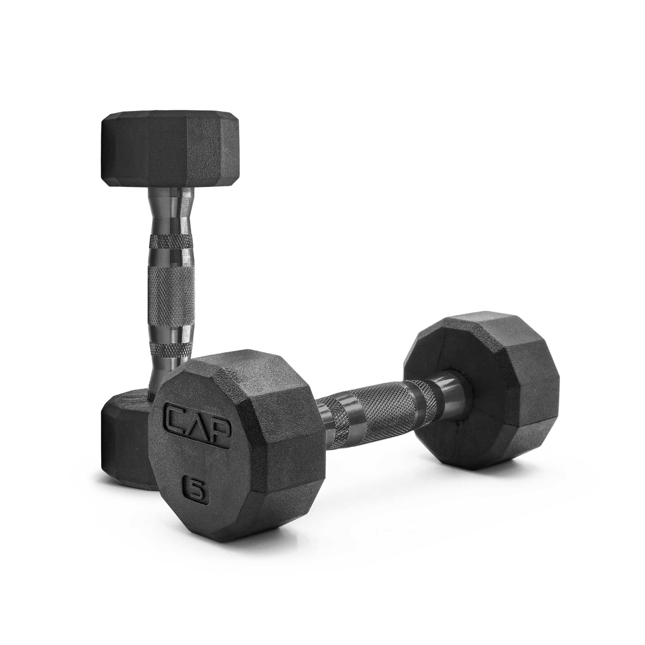 CAP Barbell Coated Dumbbell Weight | Multiple Options Pairs &amp; Sets