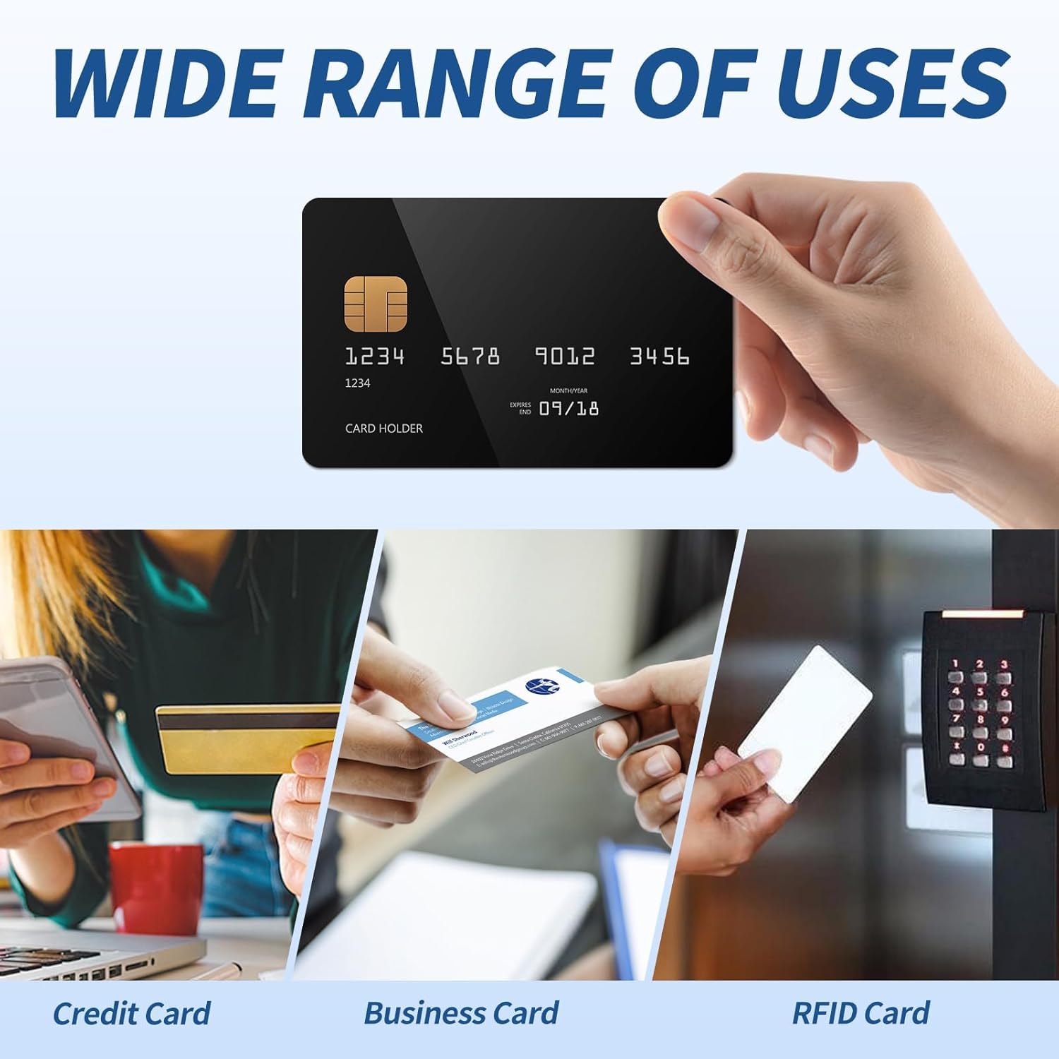 HBK Card Holder for Yoto Cards, 80 Pockets Mini Card Binder with Zipper & Strap, Portable Waterproof Card Album Organizer for Player & Mini Audiobook Cards Storage (Space)