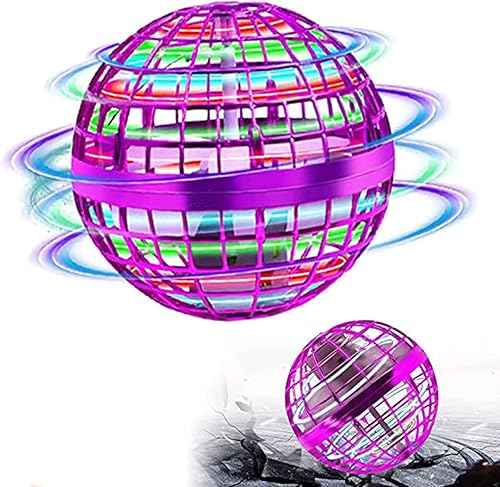 Regalos para el día de San Valentín para él juguetes de bola de orbe volador volador Hover Pro Boomerang Spinner controlado a mano mini dron forma