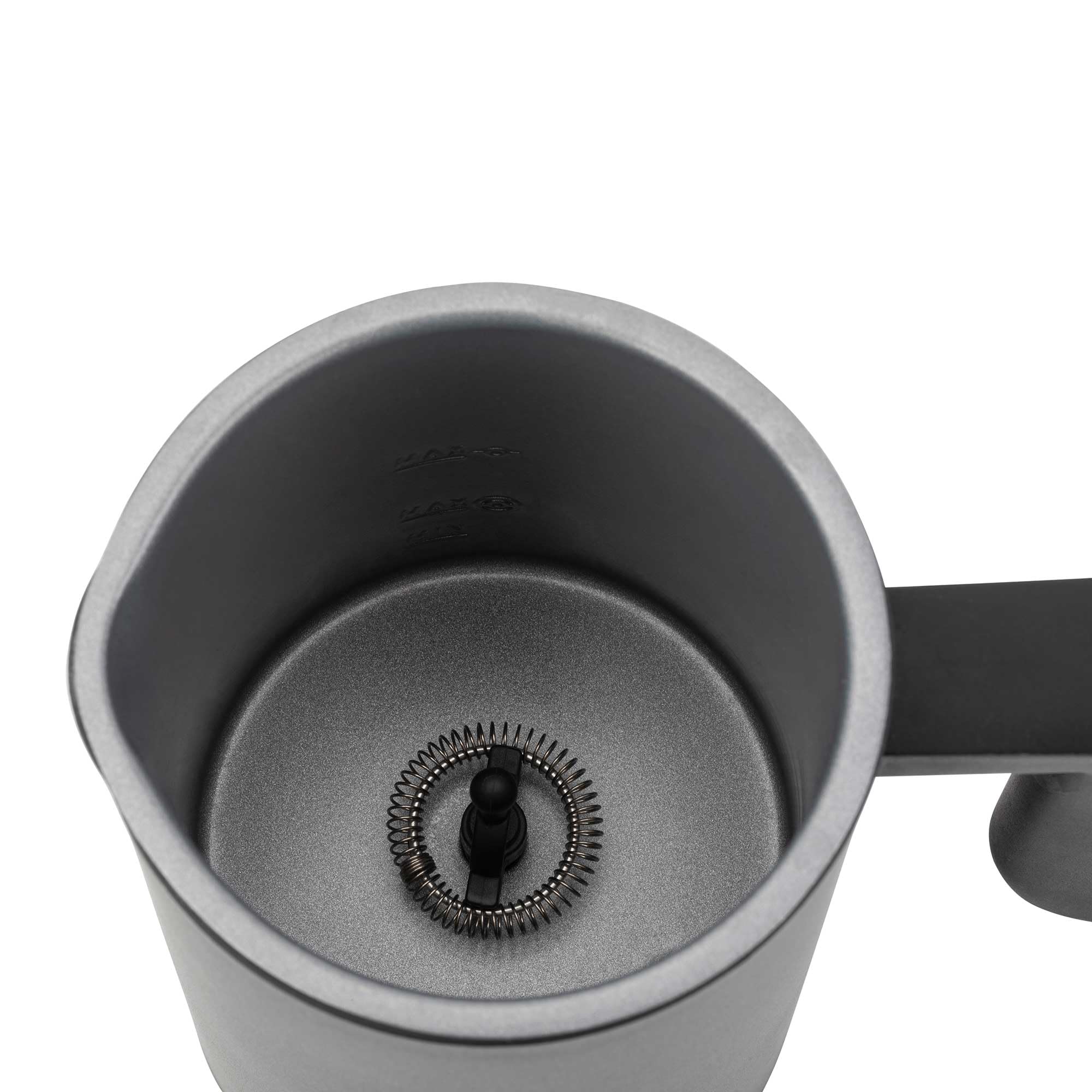 JATA JECL5501 - Schiumatore elettrico 5 in 1 con riscaldatore, schiuma calda e fredda, 150 ml per schiuma/300 ml per riscaldamento, caraffa antiaderente, base a 360°, spegnimento automatico, 500 W