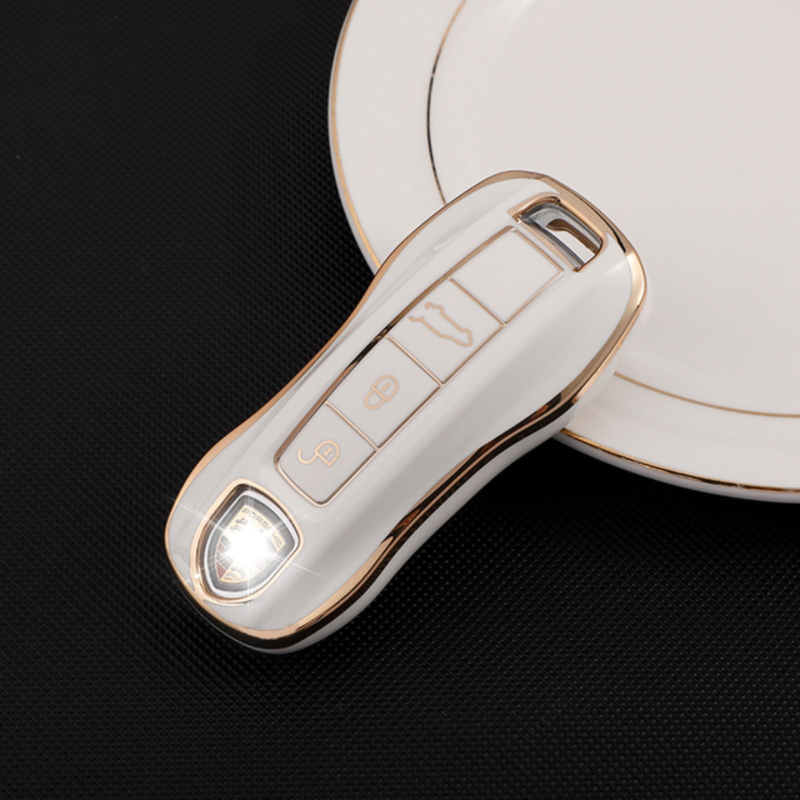 Coque de clé Porsche cadeau idéal pour passionné de Cayenne - 2