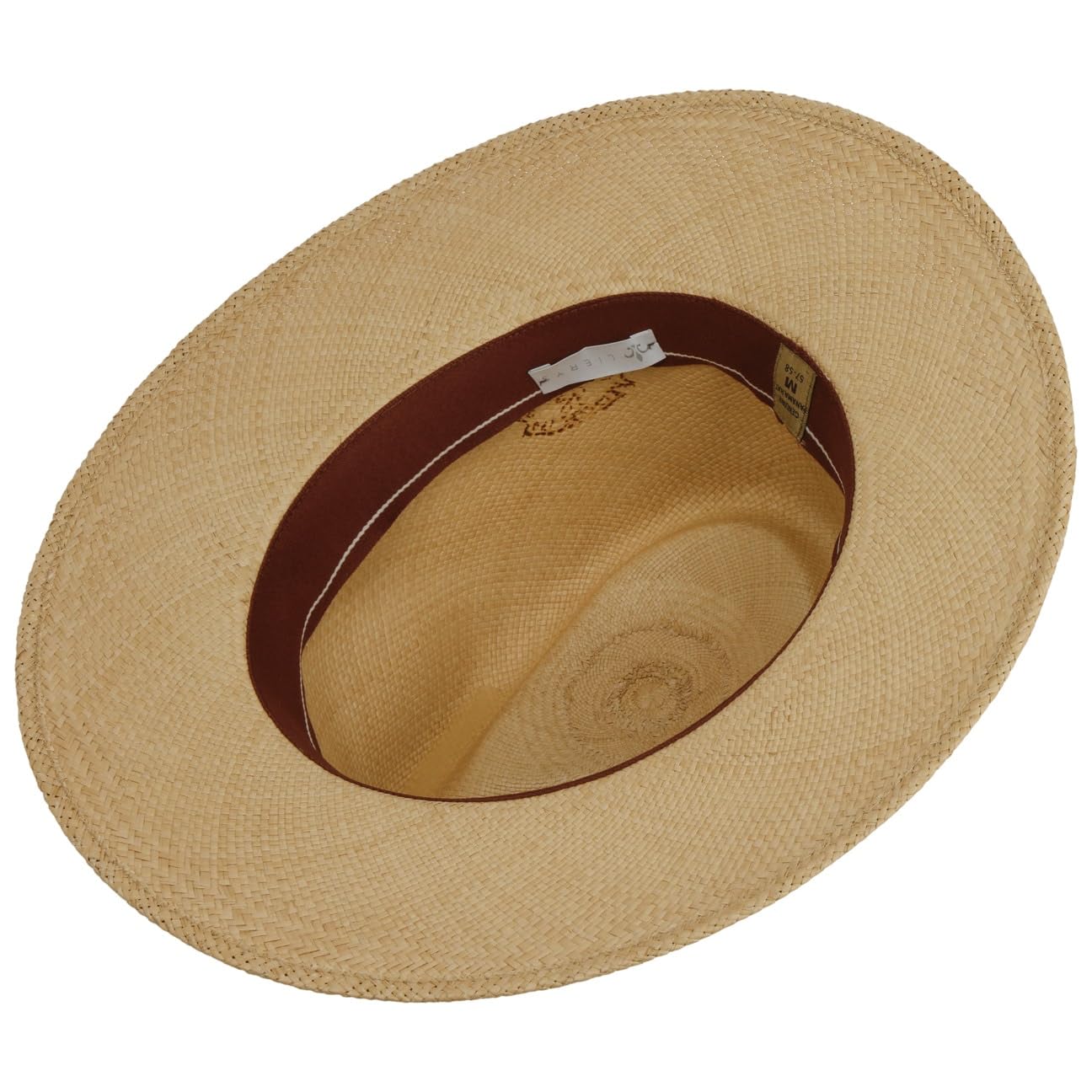 CAPPELLISHOP The Sophisticated Stone Cappello Panama Traveller Paglia Protezione UV 50 Unisex Primavera Estate