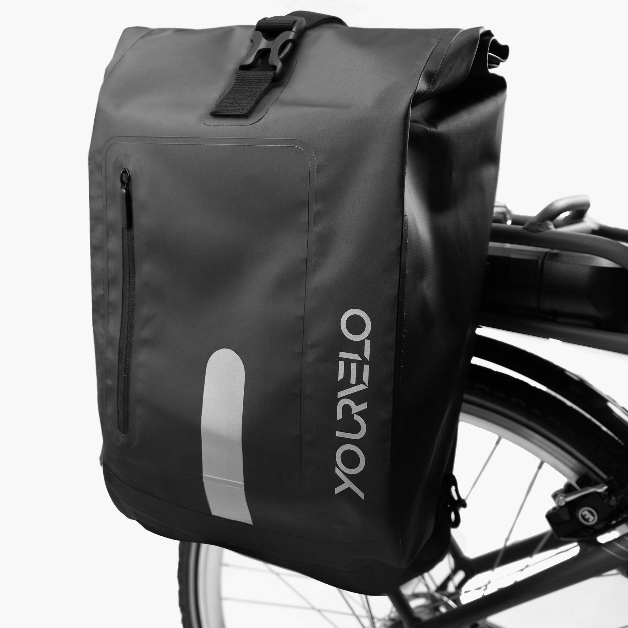 Cycling Sports & Outdoors Accessories YourVelo Black Can be Used as Pannier Rack Bag & Backpack