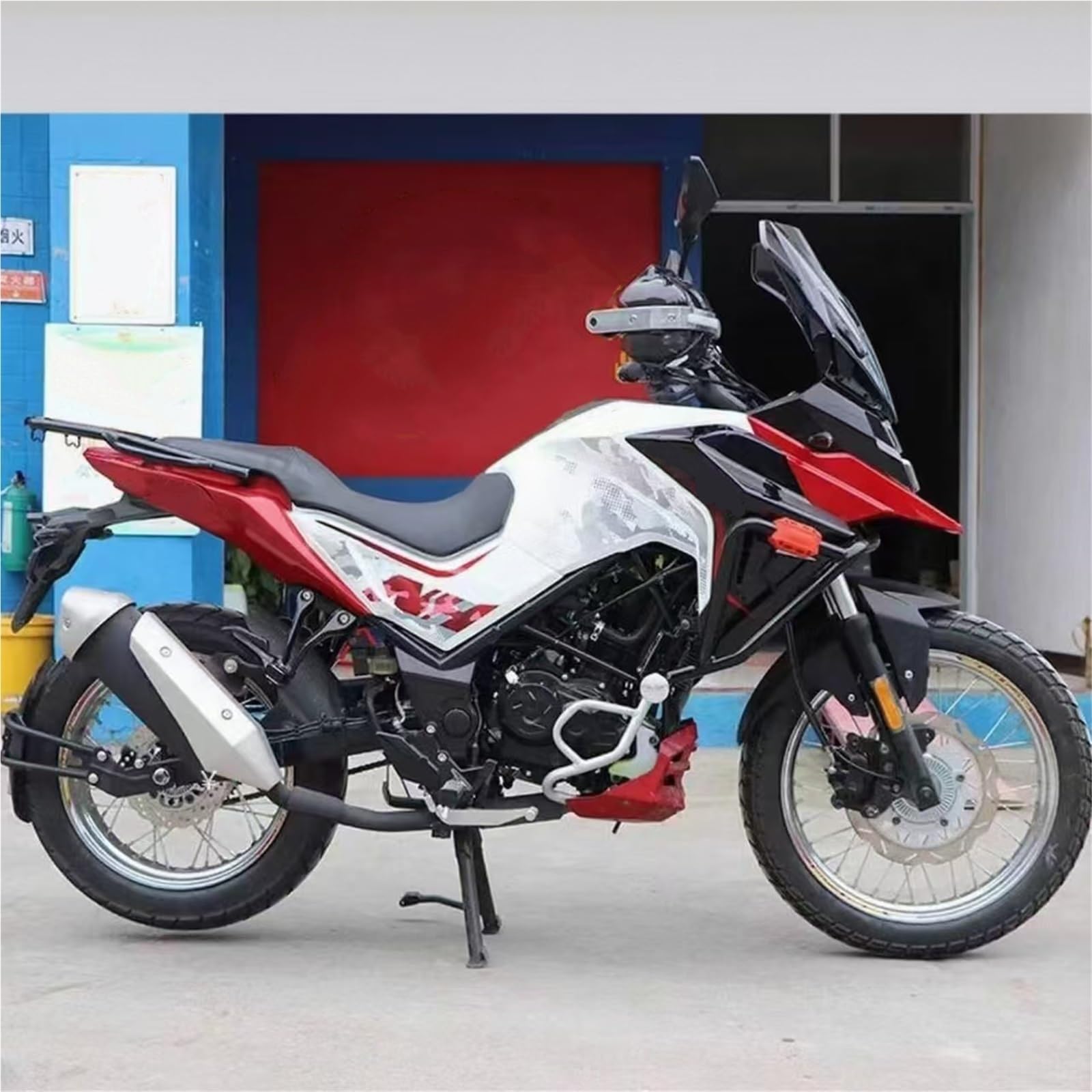 Protezione motore PerSYM NHT200 NHT125 NH190 AIOXOLGIVW | Parafango posteriore anticaduta a molla per paraurti protezione moto