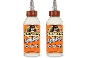 Gorilla Wood Glue, Pack of 2 - 8oz Bottles