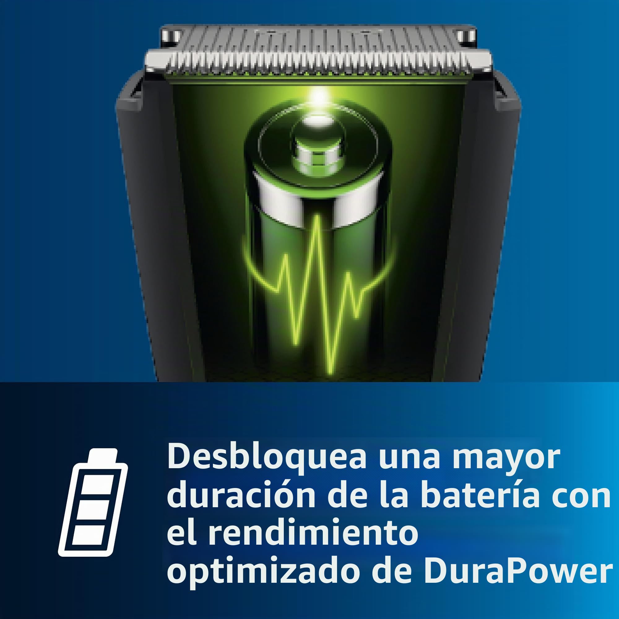 Norelco Philips - Cortapelos serie 7000, recortadora de pelo y barba, esfera de precisión, sensor PowerAdapt, recorte y flujo, DualCut, DuraPower, 28 ajustes de longitud, tiempo de funcionamiento de