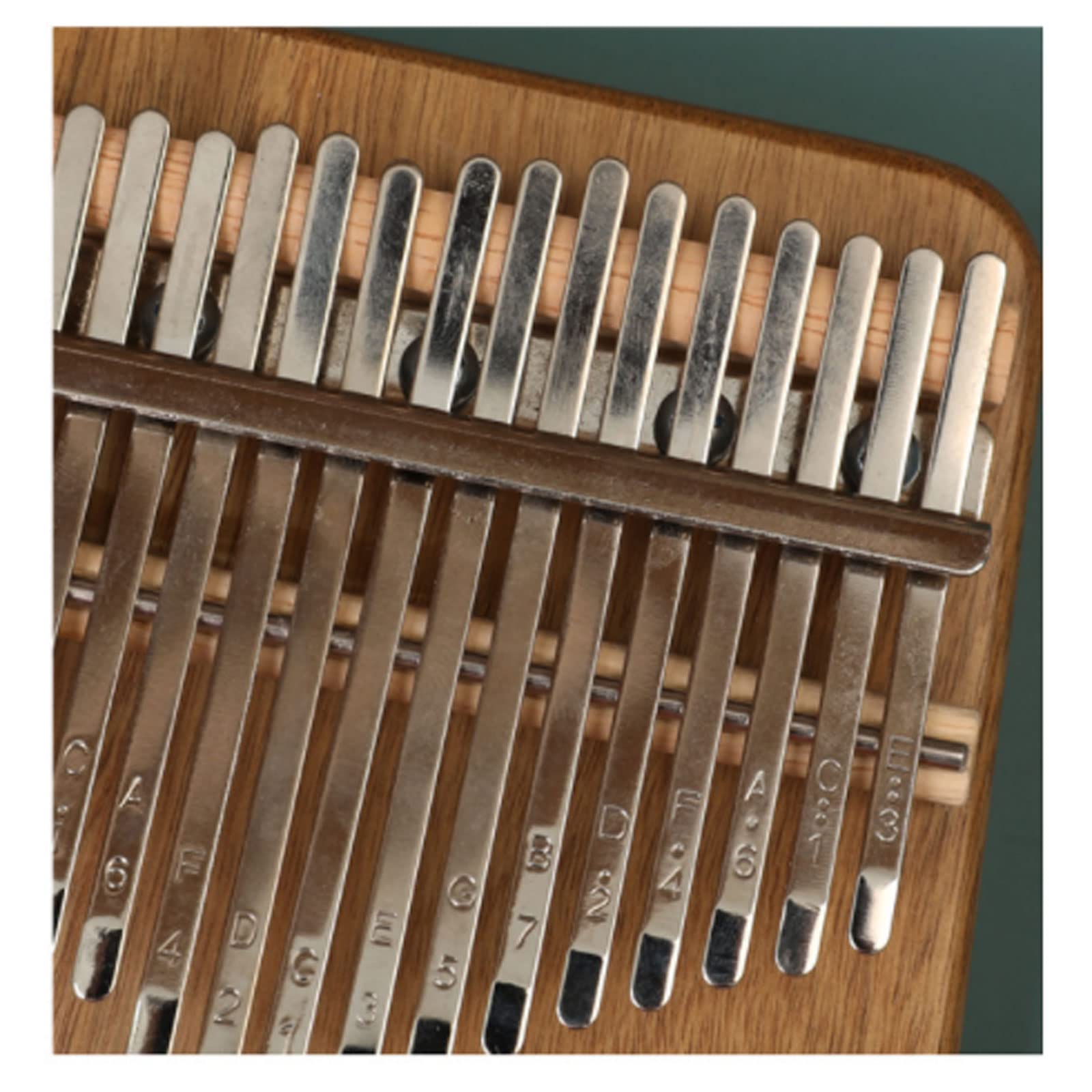 Suono Squisito Strumento Musicale in Legno per Pianoforte a Dita per Principianti ， inciso con Uno Squisito Motivo a Fenice ， Musica di Compleanno Facile da Giocare