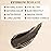 LAVONE Eyebrow Stamp Pencil Kit for Eyebrows Makeup, with Waterproof Eyebrow Pencil, Eyeliner, Eyebrow Pomade, and Dual-ended Eyebrow Brush - Medium Brown