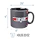 Silver Buffalo Top Gun Maverick Ceramic Camper Mug, 20 Ounces