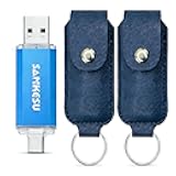 2 Pack Flash Drive Case + USB Flash Drive 512GB