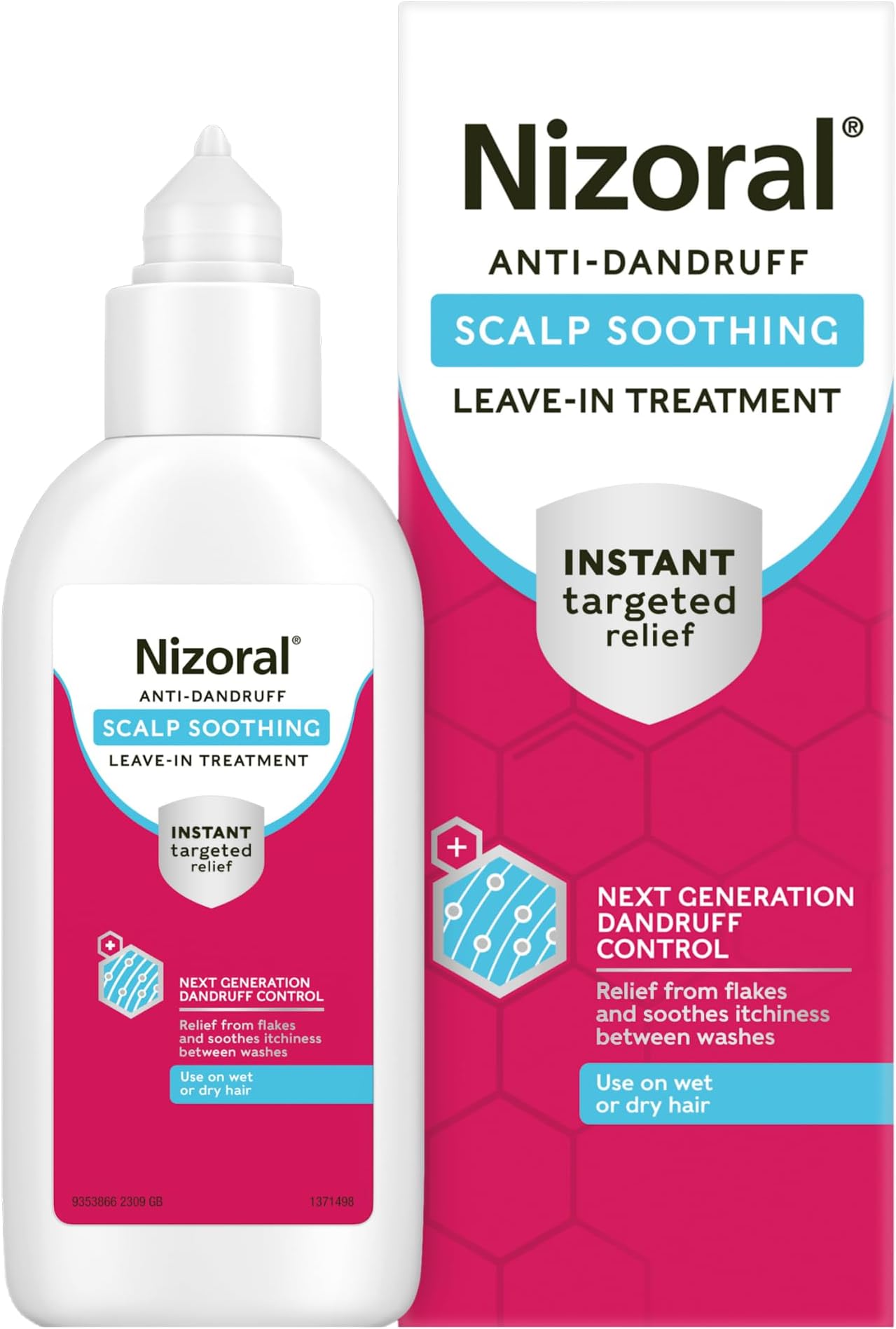 Nizoral Scalp Soothing Leave-in Treatment,Proven to Sooth Scalp Irritation, Prevents Dry, Itchy & Flaky Scalps Returning,Soothes Itchiness between Washes, Use on Wet or Dry Hair, 1 x 100ml