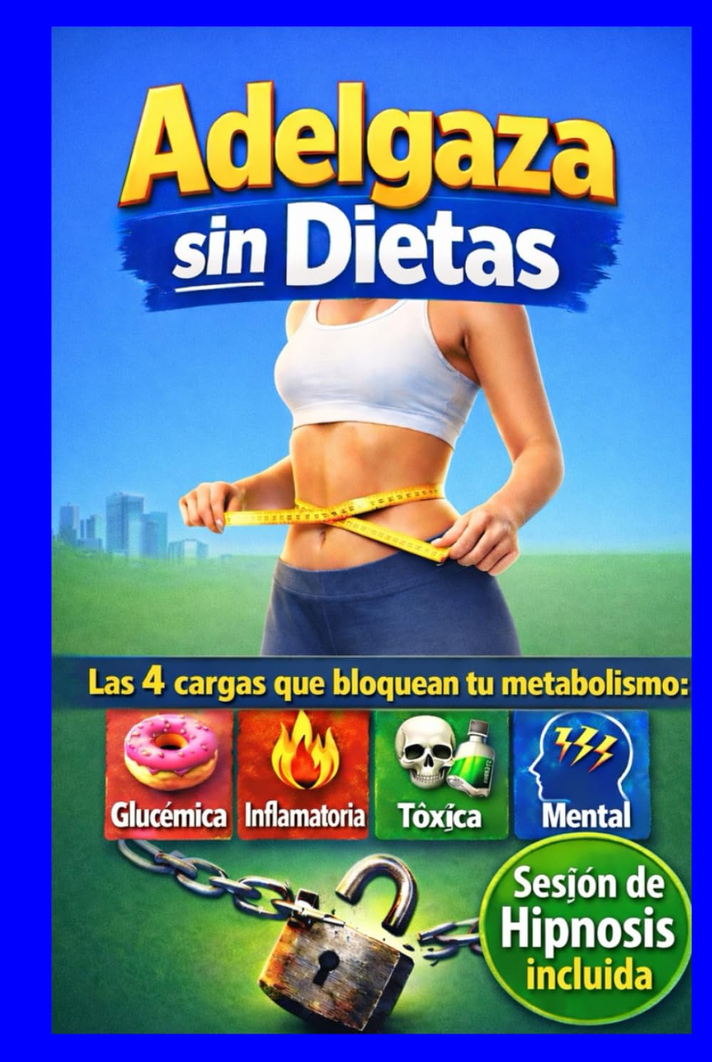 Adelgaza sin dietas: Las 4 cargas que bloquean tu metabolismo, glucémica, inflamatoria, tóxica y mental