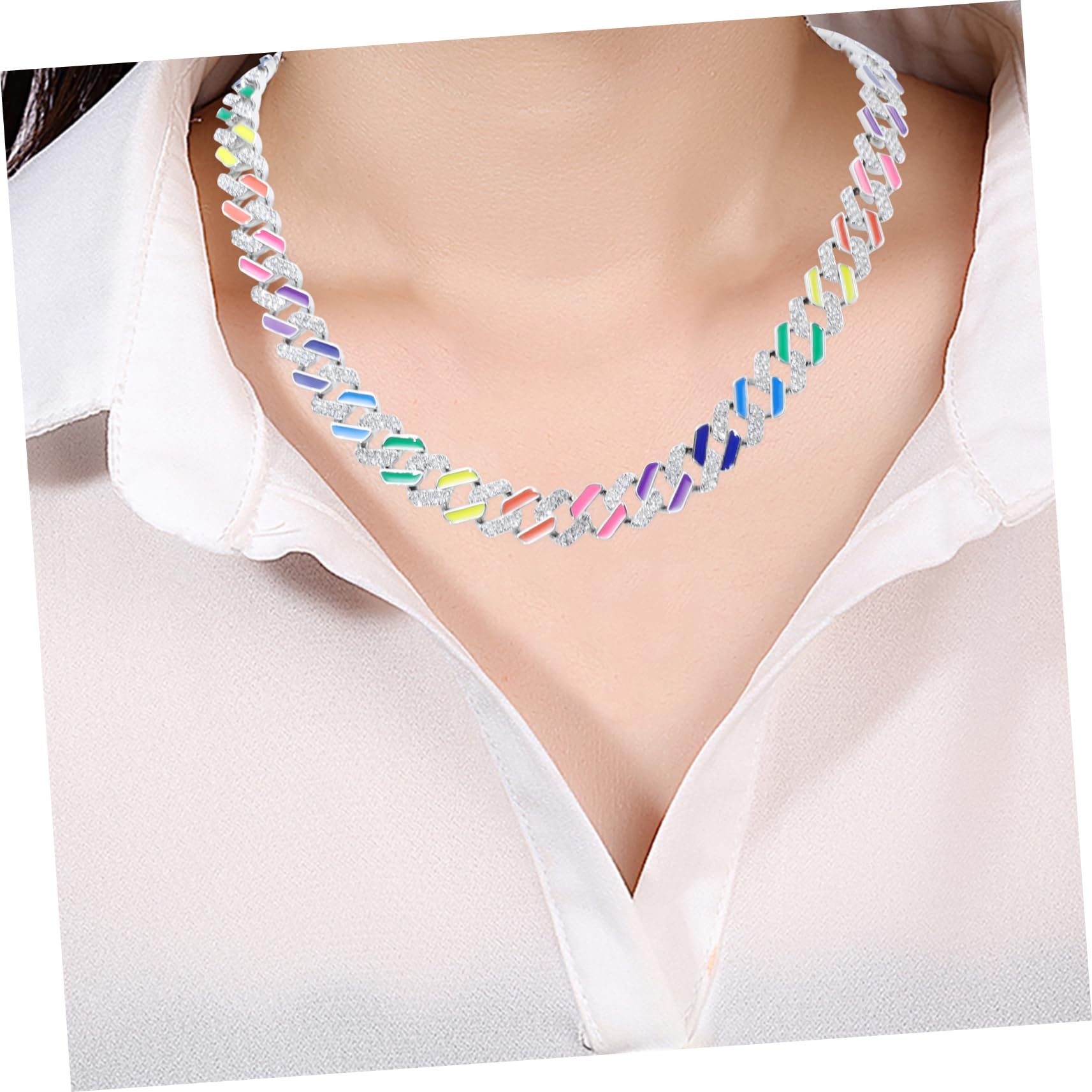 LIFKOME Gargantilla De Aleación De Zinc De 2 Piezas Respetuosa Con La Piel Con Diseño De Clavícula Colgante De Moda Para Mujer.