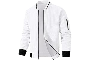 Men's Spring Casual Bomber Jacket: Lightweight and Versatile Fashion