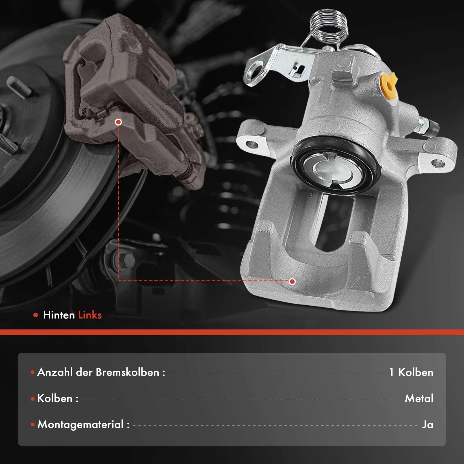 Pinze Freni Jaguar XF Sportbrake 250 Posteriori E Anteriori A Un - Foto 3