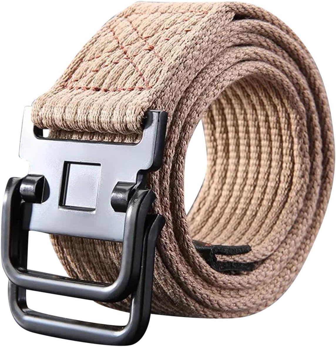 Mens Adult Unisex Canvas Quick Release Buckle Outer Belt Men's Outdoor Training Belt Gear Belts