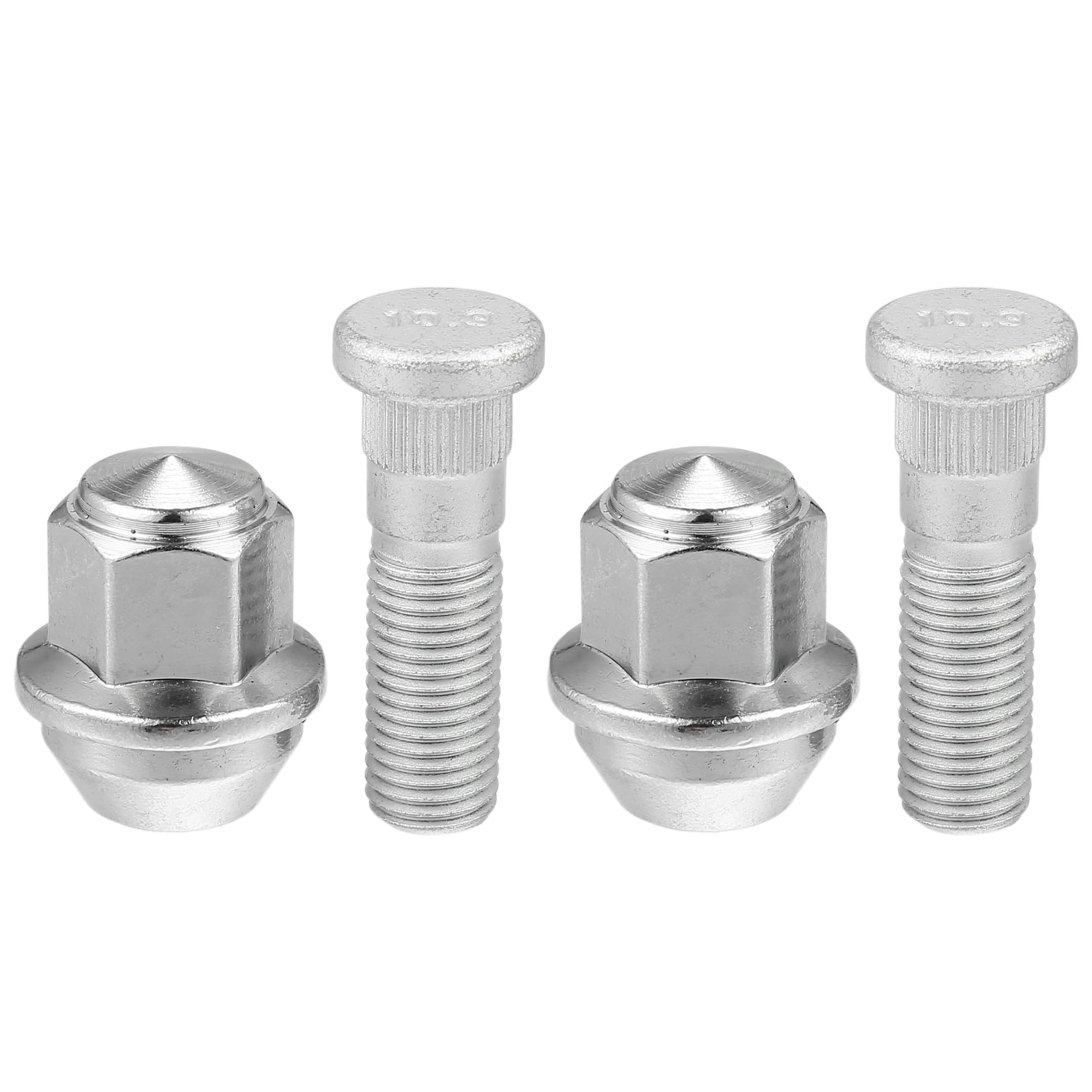 A ABSOPRO Bullone Per Perno Ruota M12-1.5 Per Ford Escape 1 Pz | Per Ford Escape 13-21, OE CV6Z1012C/ACPZ1012H, Materiale Metallo, Lunghezza 47mm, Esagonale 19mm