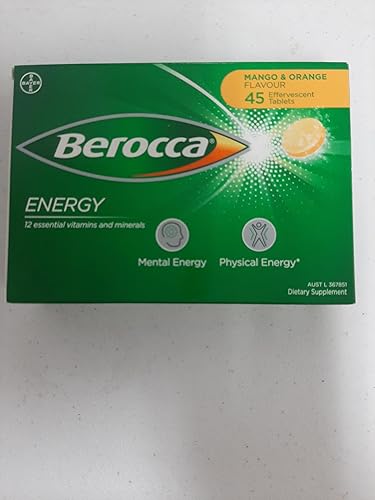 Miniatura 5 de Berocca Energy Vitamin B & C Mango & Orange Flavour efervescentes tabletas 45