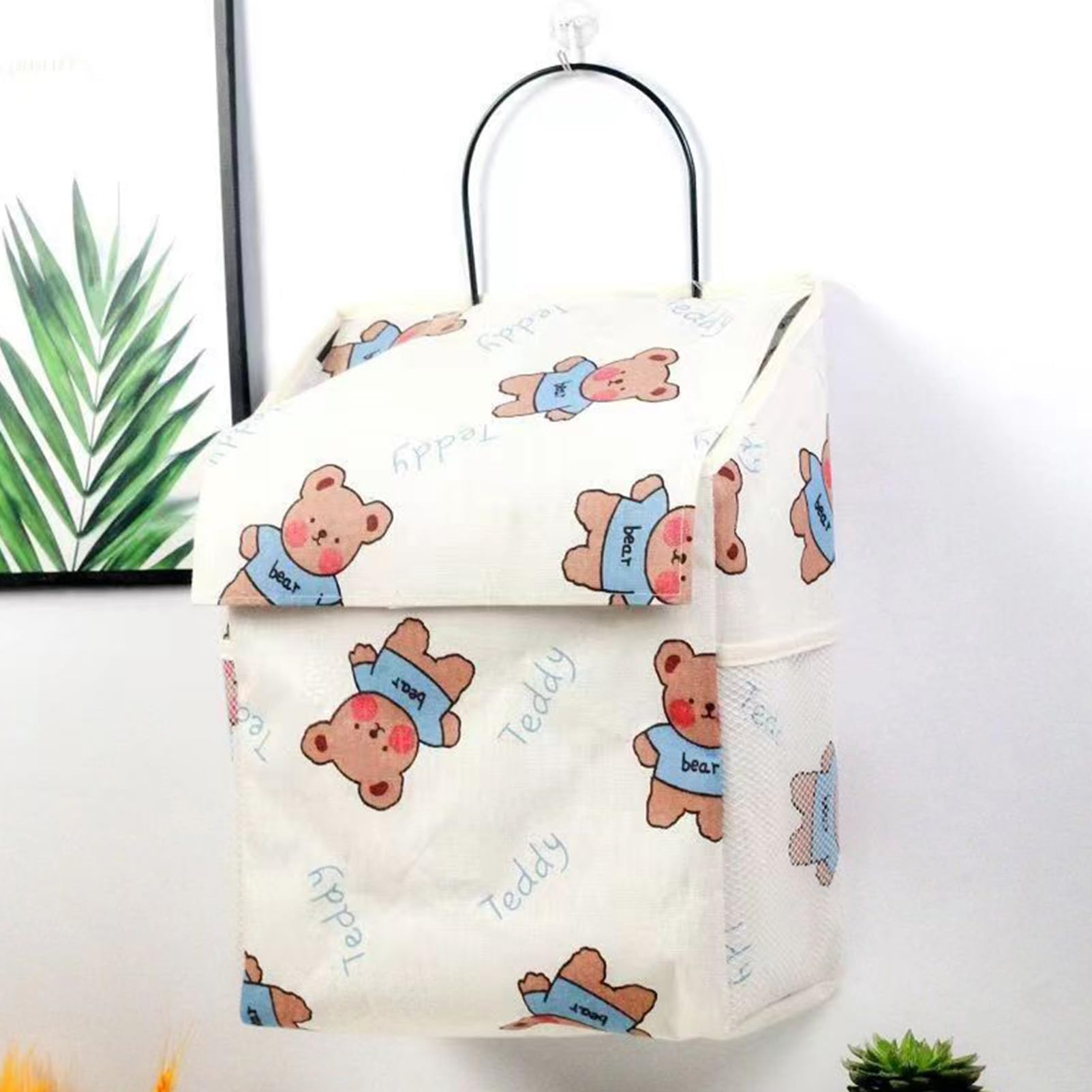 TUOYIBO Dirty Clothes Basket, High Value Bathroom Storage Bag, Shower Put Clothes Basket, Home Wall Mounted Laundry Basket