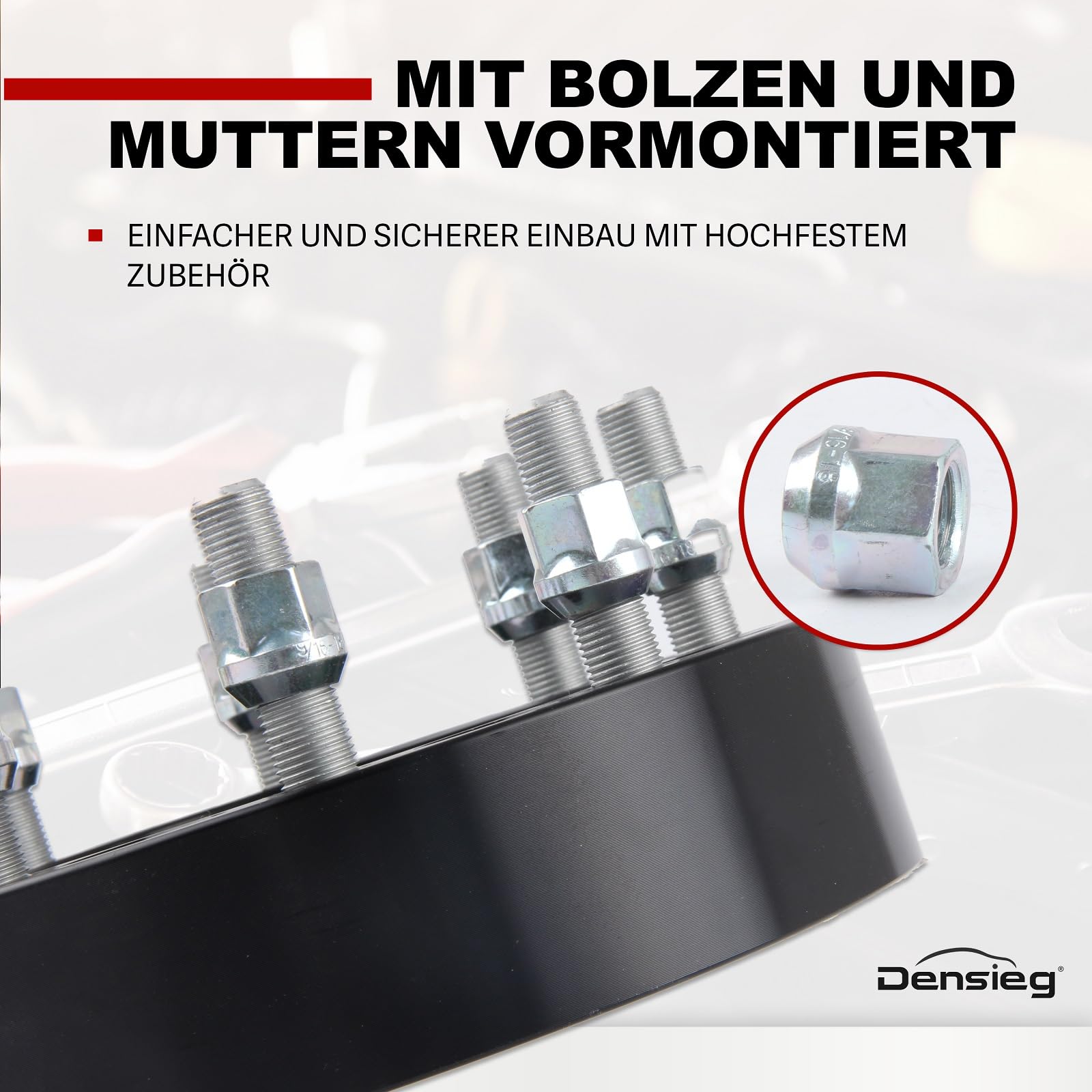 2 Stück 5,1 cm geschmiedete Spurverbreiterungen – 8 x 165,1 mm 8 Lug mit 126,15 mm Mittelbohrung – Schwerlast-LKW-Legierung Nabenzentrisches Abstandshalter Kit für Pickup