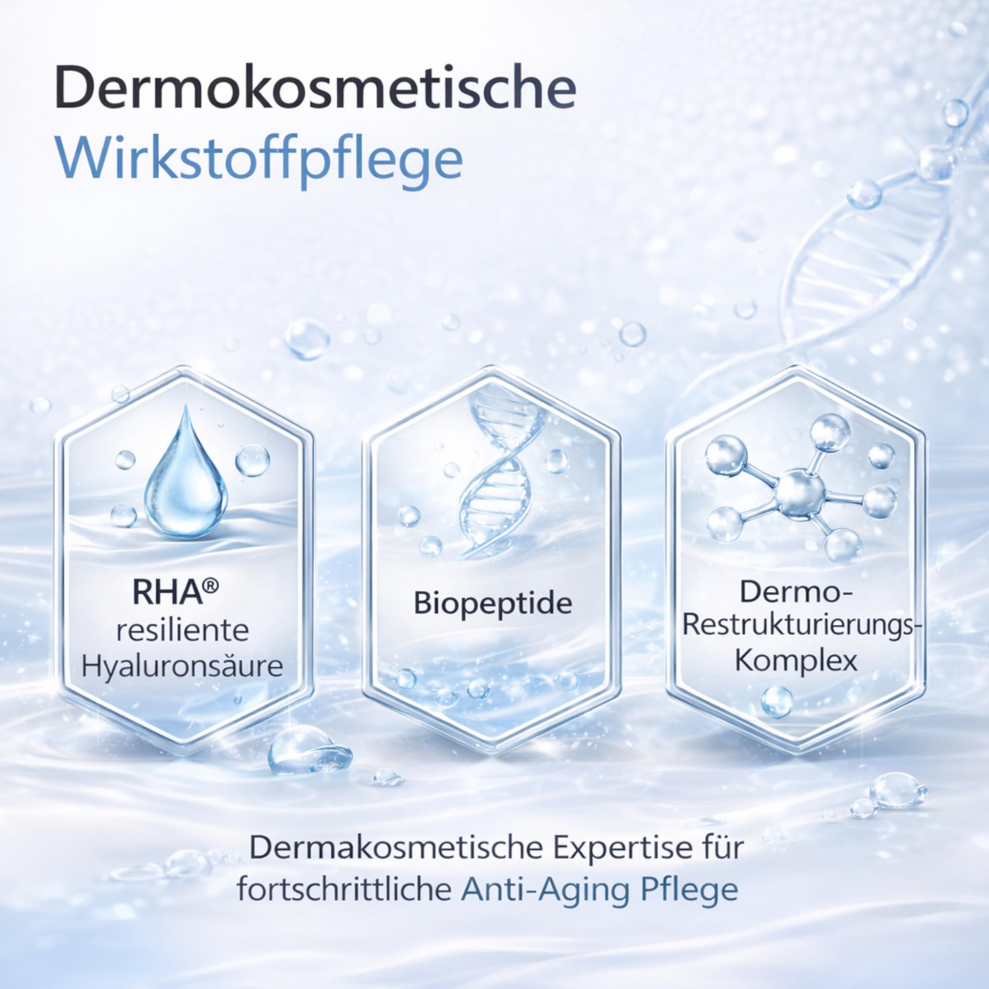 TEOXANE Advanced Filler Creme trockene Haut – Hyaluron Gesichtscreme Anti Aging, feuchtigkeitsspendende Faltencreme, aufpolsternde Gesichtspflege, regenerierende Dermokosmetik, MATRIXYL 3000, 50ml