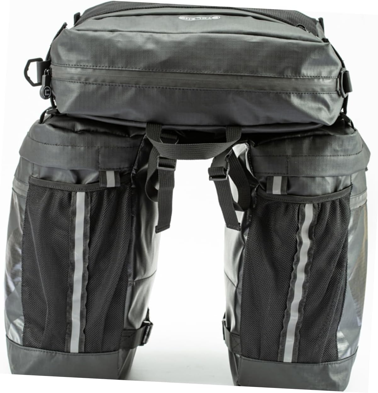 1Pc Travel Bike Rear Shelf Bag Carry Bag for Mountain Biking Capacity Reflective Design for Night Safety Versatile for Groceries Touring Durable