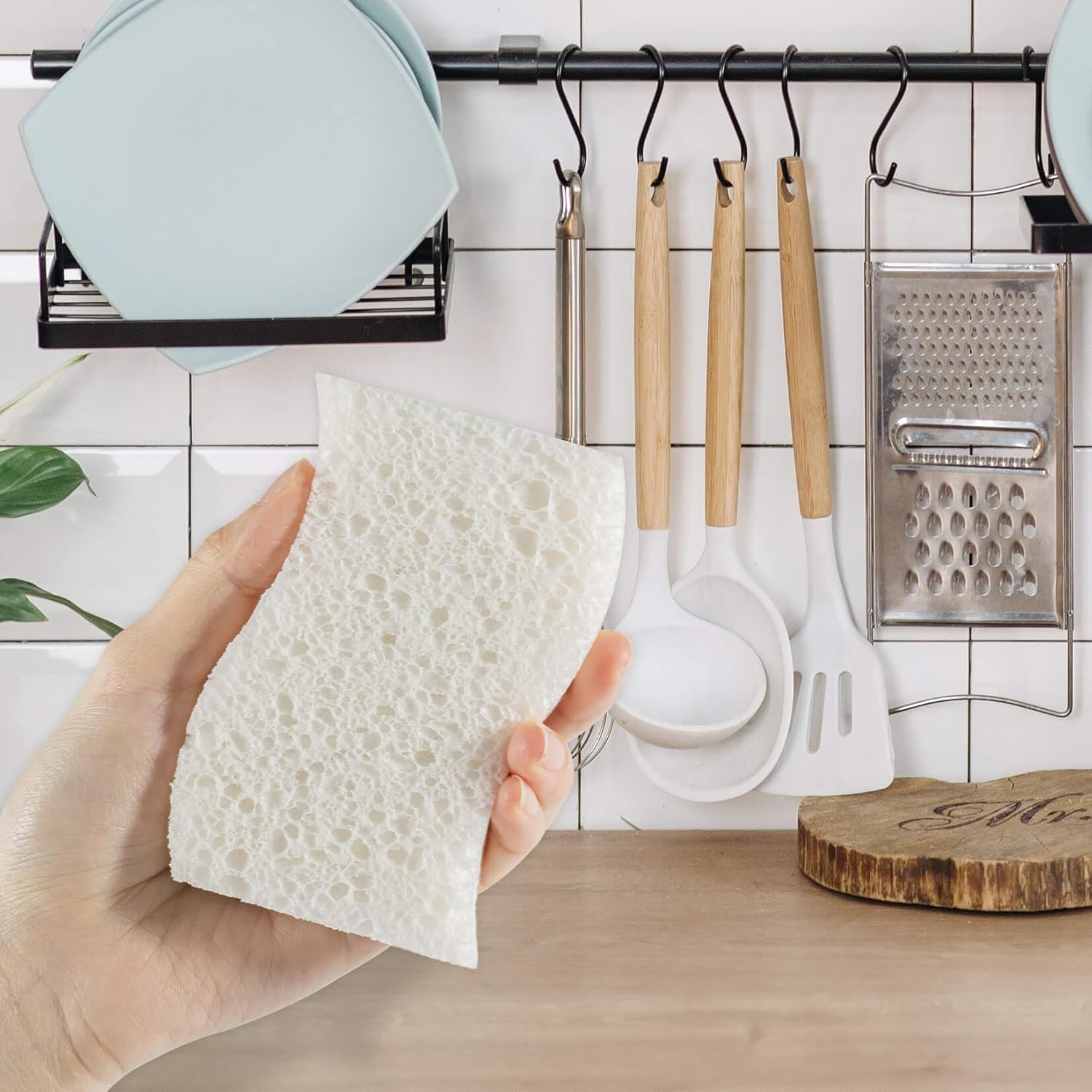 Natural Spons for Dishes - Biodegradable Spons Kitchen Eco