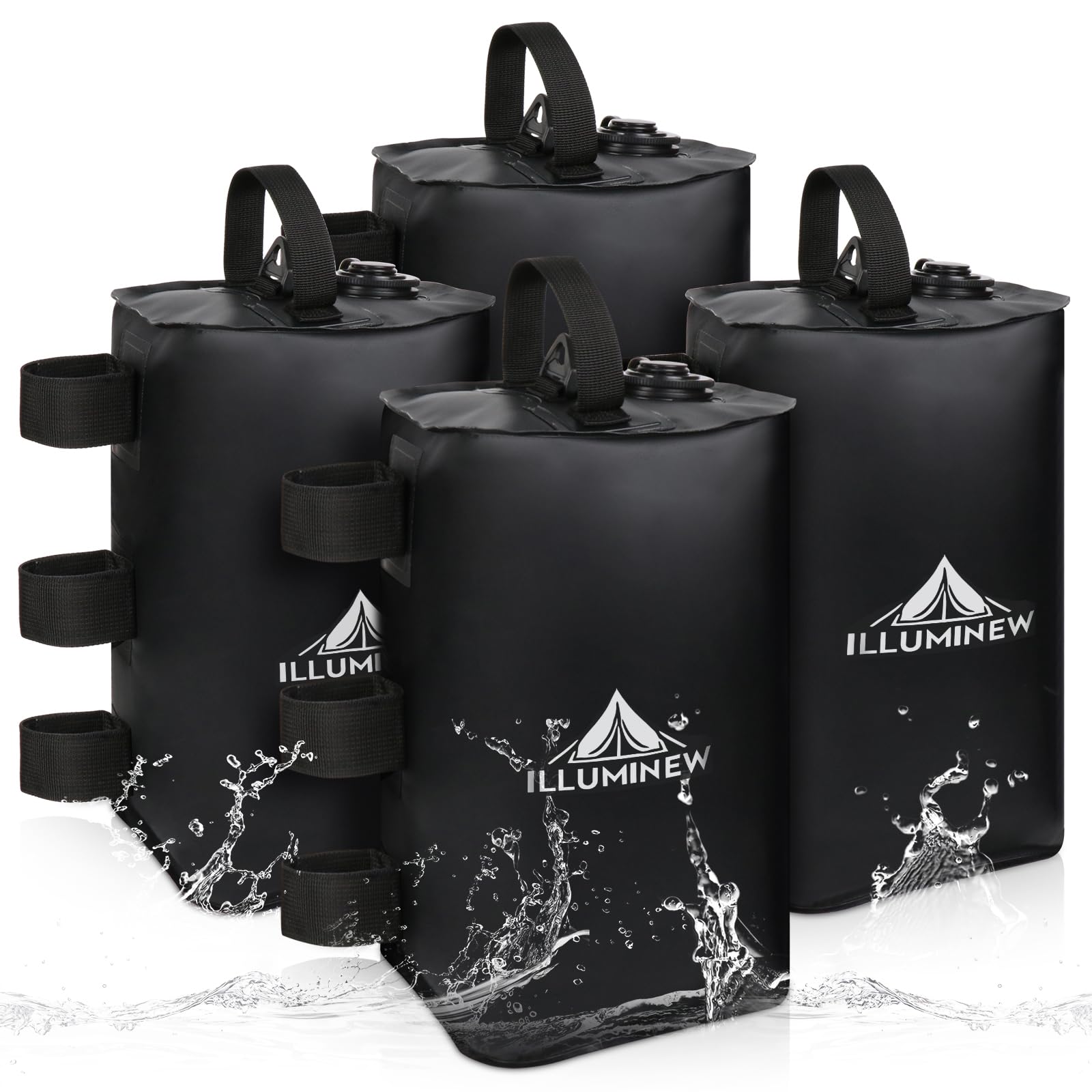 ILLUMINEW 88 LBS Canopy Water Weight Bag Set