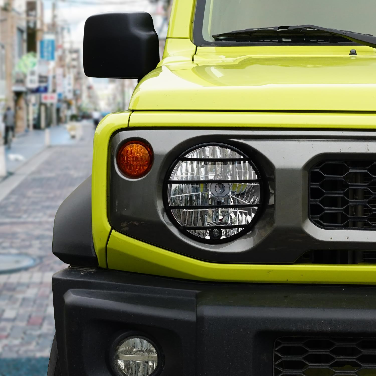 Archaic Couvercles de phares pour 2018-2023 Suzuki Jimny JB64W JB74W | protections de phares compatibles avec les accessoires extérieurs Jimny